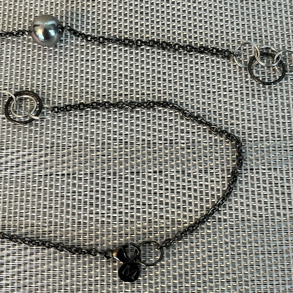 MARJORIE 1890 PRE-LOVED AUTHENTIC CLASSIC 8mm TAHITIAN FAUX PEARL NECKLACE SET - Picture 11 of 16